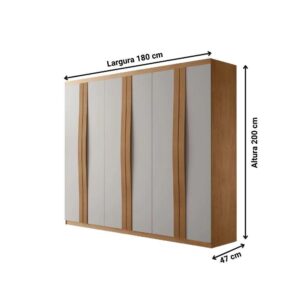 ROUP GRECIA 6P C/PES NATURALE/OFF WHITE - Imagem 4