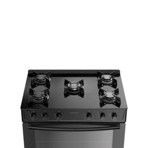 FOGAO GAS 5Q MILAO GLASS PTO 24 - Imagem 7