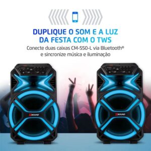 CAIXA DE SOM MONDIAL CM-550-L BIVOLT - Imagem 5