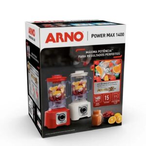 LIQ ARNO POWER MAX LN63 1400W JARRA 3,1L VERM 220V - Imagem 6