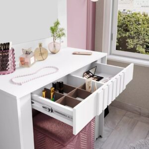 PENTEADEIRA CAMARIM ROUGE BRANCO - Imagem 4