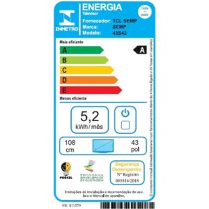 TV 32P SEMP LED GOOGLE TV ANDROID 32S42 - Imagem 4