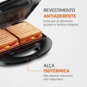 SANDUICHEIRA MONDIAL PRATIC SN-01 220V - Imagem 3