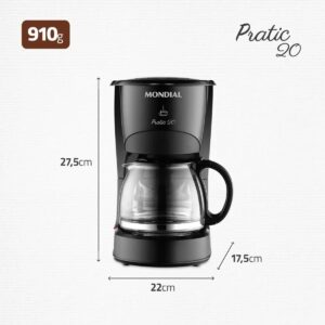 CAFETEIRA MONDIAL PRATIC 20 CN-01-20X 220V - Imagem 4