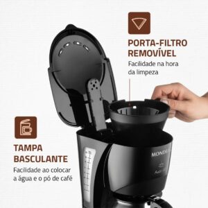 CAFETEIRA MONDIAL PRATIC 20 CN-01-20X 220V - Imagem 3