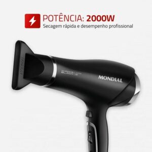 SECADOR MONDIAL SCN04 2000W PRETO/PRATA 220V - Imagem 8