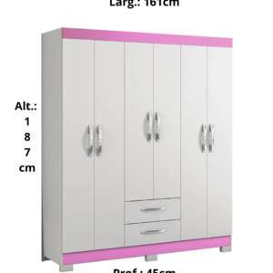 ROUP NOTAVEL NT5130 6P 2G BCO/ROSA FLEX - Imagem 5