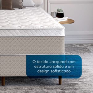 COLCHÃO BELLAGIO M.ENSACADA 1 EURO 1,98M X 1,58M X 0,36M - Imagem 5